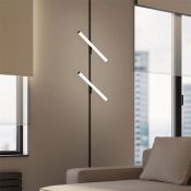 Трековый светильник  12W Белый теплый AIR RAY DK5325-BK IP20 на магнитный шинопровод черный