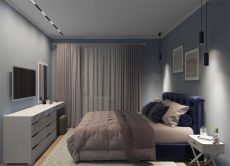 Трековый светильник однофазный   9W Белый-MIX SMART LINEAR DK8003-BK IP20 на шинопровод управляемый черный