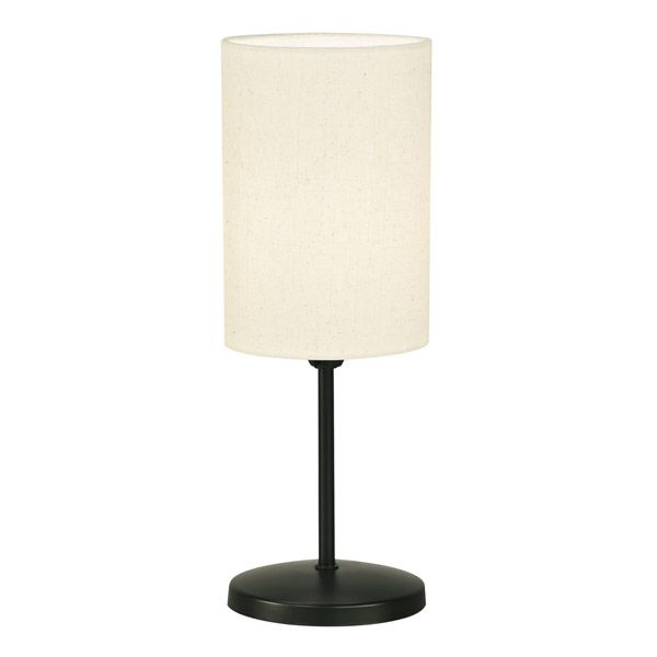 светильник настольный без лампы UML-B308 E14 BLACK-BEIGE UL-00012425 черный/бежевый