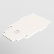 Заглушка торцевая встраиваемая S35 TRA004EC-22W белый