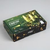 фигурка  светодиодная на батарейках «Светодиодные свечи» на прищепках 10 см, ААх1, пульт ДУ, свечение тёплое белое 10 штук