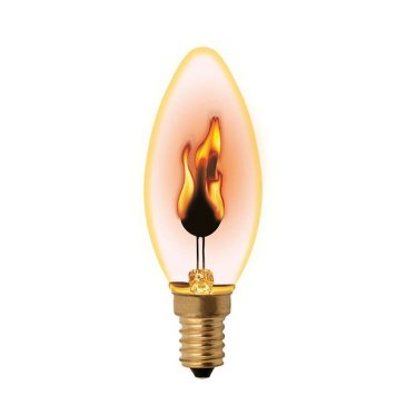 лампа декоративная накаливания свеча 3W IL-N-C35-3/RED-FLAME/E14/CL с эфф. мерцающ. пламени лампа декоративная накаливания свеча 3W IL-N-C35-3/RED-FLAME/E14/CL с эфф. мерцающ. пламени