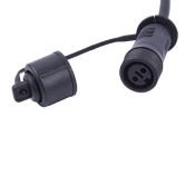 Провод-разветвитель для гирлянд UL-00013237 UCX-F90 S5-0.4M-BK черный 0.4м 5 выходов, статика-мерцание 0.4м IP67