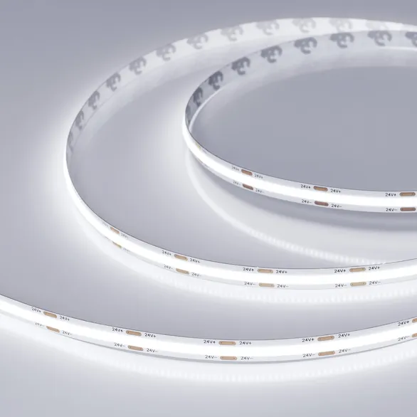 Светодиодная лента Белый CSP 24V 11.5W/m 544Led/метр 031902(3) COB-X544-8mm 6000K