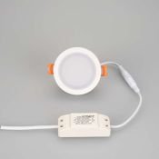 Встраиваемый светильник   5W Белый дневной  017989 LTD-85SOL-5W  4000K 220V IP44 круглый белый Уценка!!! (с витрины)