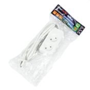 удлинитель без заземления Uniel UL-00009975 S-CU2-1 1,5м white Ultra