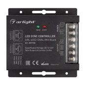 Контроллер 027155 ARL-4022-OVAL-MIX Black (12-24V, 2x10A, ПДУ, RF)