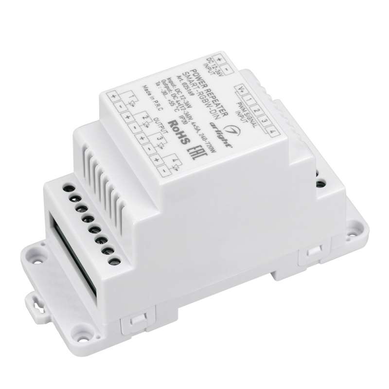 Усилитель 025169 SMART-RGBW-DIN (12-36V, 4x5A)