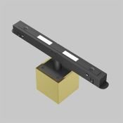 Трековый светильник  7W Белый теплый Альфа/Alfa S Exility 50deg TR133-2-7W3K-BS на магнитный шинопровод латунь