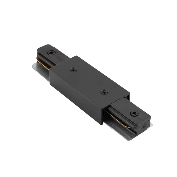 Коннектор для трека SOLID BASE TR1008-BK прямой черный