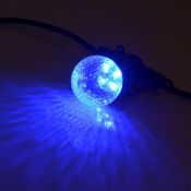 лампа декоративная светодиодная Ананас D45 Синий 1.0W  UL-00010066 LED-D45-1W-BLUE-E27-CL-С PINEAPPLE