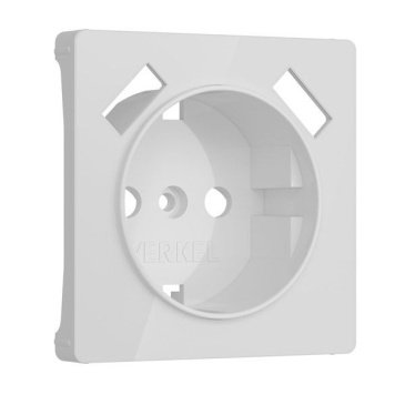 Накладка для розетки с USB  WERKEL W1179541 белый акрил
