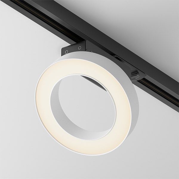 Трековый светильник 12W Белый теплый Рим/Rim Unity 110deg TR044-1-12W3K-W IP20 на шинопровод белый