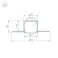 алюминиевый профиль FANTOM-W20-H20-2000 ANOD 054185
