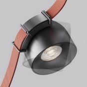 Светильник Белый дневной 12W Чаша/Cup Parity 36deg TR124B-12W4K-M-B подвесной для текстильной системы черный
