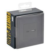 Розетка встраиваемая USB IEK FORTE&PIANO A+C 3,1А FP-U22-D31-K03 FP350 серый