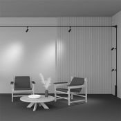 Трековый светильник 10W Белый теплый Фокус/Focus Led Elasity 36deg TR163-1-10W3K-M-B на шинопровод черный