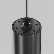 Трековый подвесной светильник 5W Белый теплый TR155-1-5W3K-B Фокус / Focus Led Flarity IP20 чёрный