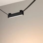 Трековый светильник  16W Белый-MIX ART-INBELT-FLAT-L413 051244 IP20 на шинопровод черный DALI