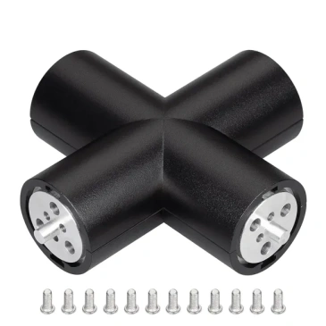 Соединитель X-образный ROUND-D36-360-X90 (комплект) 050544
