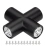 Соединитель X-образный ROUND-D36-360-X90 (комплект) 050544