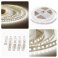 Светодиодная лента Белый теплый 2835 12V 12W/m 120Led/метр 00-118 Стандарт 10мм IP20 Светодиодная лента Белый теплый 2835 12V 12W/m 120Led/метр 00-118 Стандарт 10мм IP20