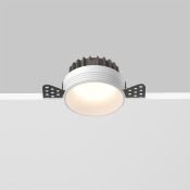 Встраиваемый светильник    8W Белый-MIX DL055-8W3-4-6K-TRS-W Окно/Okno 230V IP44 круглый белый