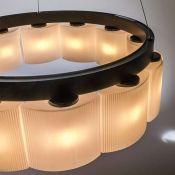 Люстра подвесная Lightstar без лампы 812126 NIBBLER 12х6W G9 черный/белый