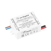 блок питания диммируемый (AC-DC) ARPJ-SP-39260-PFC-TRIAC-MINI (10W, 20-39V, 260mA) IP65 пластик 047587