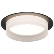 Встраиваемый светильник без лампы Apeyron Nimbus 16-111 GX53 черный круглый