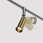 Трековый светильник 10W Белый теплый TR201-1-10W3K-M-BBS Фокус/Focus Led Flexity 3000К латунь