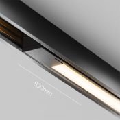 Трековый светильник 18W Белый теплый TR240-2-18W3K-B Базис / Basis Exility X 3000К чёрный