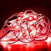 Светодиодный модуль герметичный 2led Красный 2835 24V ELFLED NOVA