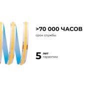 Светодиодная лента Белый дневной COB 24V 12W/m 320Led/метр 00-385 PRO 8мм IP20 10м