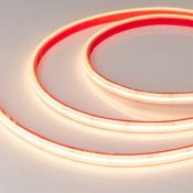 Светодиодная лента Белый теплый CSP 24V 11.5W/m 544Led/метр  герм (экструзия) 031910(2) COB-PS-X544-10mm 2700K IP67