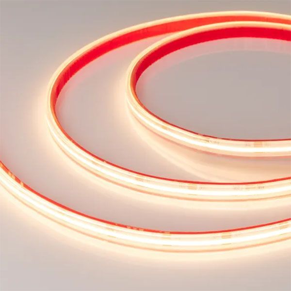 Светодиодная лента Белый теплый CSP 24V 11.5W/m 544Led/метр  герм (экструзия) 031910(2) COB-PS-X544-10mm 2700K IP67