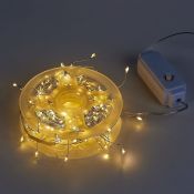гирлянда РОСА Белый теплый UL-00012124 ULD-S1000-250-DTA WARM WHITE IP20 DEWDROP 220V 10м