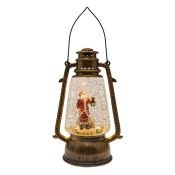 фигурка  светодиодная 5W Белый теплый &quot;Санта Клаус&quot;, 501-066, 2Led, 4хААA, с эффектом снегопада, IP20