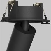 Встраиваемый светильник   7W Белый теплый C071CL-7W2.7K-B 50deg 220V IP20 поворотный черный