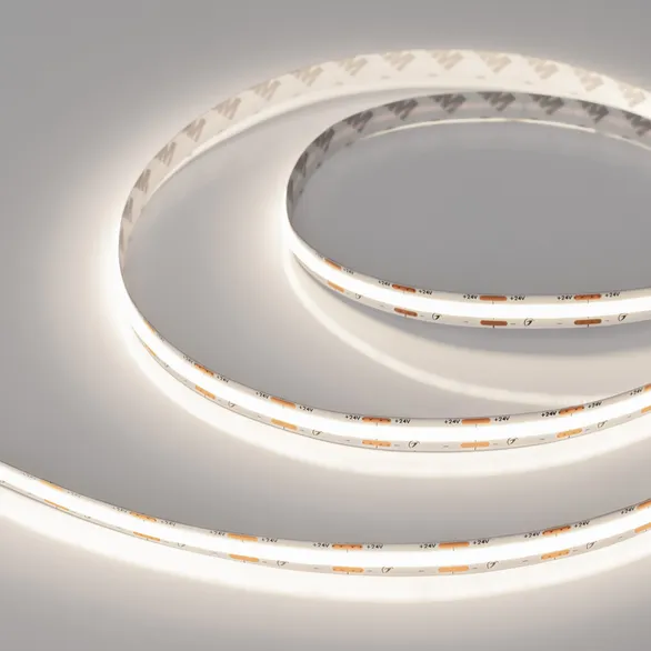 Светодиодная лента Белый дневной CSP 24V 9.6W/m 560Led/метр 049059 COB-X560-10mm 4000K 10m