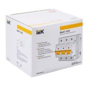 Автоматический выключатель 3-пол. 125А ВА47-150 D 15кА MVA50-3-125-D KARAT IEK