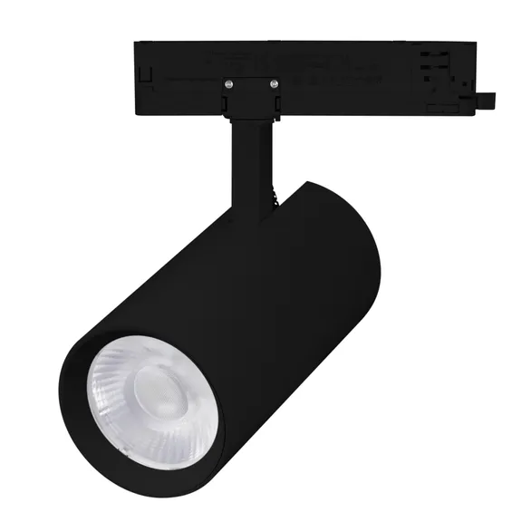 Трековый светильник  40W Белый дневной LGD-GERA-4TR-R90  15deg на шинопровод черный 055134