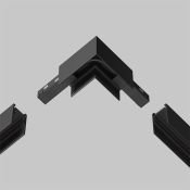 Коннектор питания угловой гибкий 15см Exility TRA034CPC-42B-15-1 черный