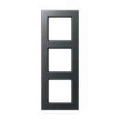 Рамка 3 поста JUNG A5583BFANM антрацит 85х227мм Рамка 3 поста JUNG A5583BFANM антрацит 85х227мм