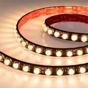 Светодиодная лента Белый теплый 2835 24V 21W/m 42Led/метр 049293 FLT-PS-A42-BLACK-23mm черная плата 30deg 2700K IP67