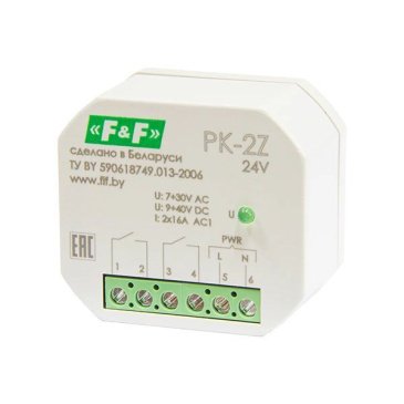 Электромагнитное (промежуточное) реле PK-2Z-24 24V EA06.001.048
