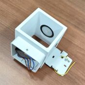 светильник 10W Белый теплый LWA0100A-WH-WW 220V куб накладной белый Уценка!!!