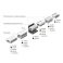алюминиевый профиль LINE-1708-2000 WHITE 044234(1)