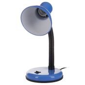 светильник настольный без лампы TLI-204  E27 02165 голубой