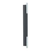 Рамка стеклянная 2 поста IEK SKANDY SK-M22-G-K53 SK-F22G графит